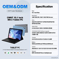 Nouvelle Arrivée Usine OEM Tablette Android avec Fonction d'Appel Double SIM, 6 Go de RAM, 128 Go de ROM, WiFi, 4G LTE et Étui Clavier
