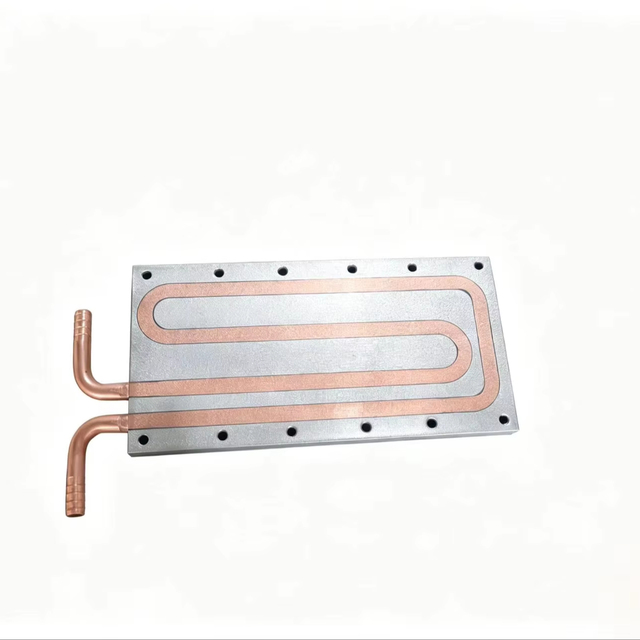 Copper Heat Exchanger Aluminum-copper Liquid-cooled Plates, Customized Copper and Aluminum Cold Plates