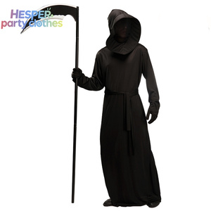 HESPER Robe de mort à capuche, costume de mort terrifiant (convient aux adultes), costume d'Halloween, costume d'anime - Product Image 2