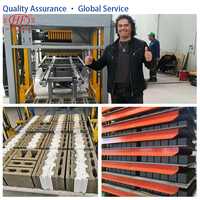 Machine à blocs creux économique QT6-15D pour la production de blocs creux et de pavés en usine