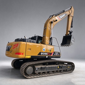 Excavatrice SANY SY215C d'occasion, pelle sur chenilles SANY 215C de 21 tonnes, équipement d'ingénierie d'occasion à vendre - Product Image 1