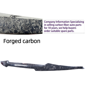 Aileron arrière style M4 en fibre de carbone forgée pour berline B9 B9.5 2016-2023 - Product Image 4