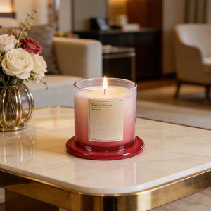 Velas Aromáticas de Lujo LunaLith al por Mayor de 5.6oz con Tapa de Vidrio |   Cajas de Regalo Personalizadas para Velas y Fragancias para el Hogar, MOQ Bajo - Product Image 6