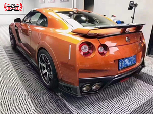 Hoàn Hảo Phù Hợp Cho Nissan GTR R35 2007-2017 Sợi Carbon Phía Sau Khuếch Tán Bumper Top Bí Mật Phong Cách Phụ Kiện Xe Hơi - Product Image 6