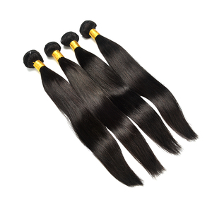 Grado Aaa trama brasileña del pelo de la Virgen Natural extensión de la armadura del pelo - Product Image 1