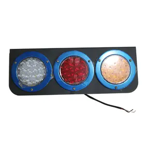 Großhandel tailight lkw runde-Hochwertige universelle runde Heck-LED-LKW-Anhänger-Brems kombination Blinkendes Rücklicht mit Anzeige