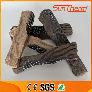 Modern <strong>Decorative</strong> Ceramic Fiber Fire <strong>Logs</strong> for Bioethanol Fireplaces SUNTHERM SUN-LMZ077 - Product Image 4