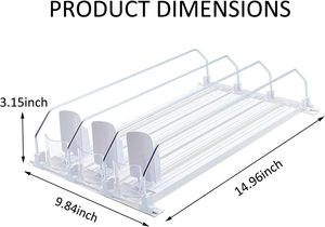 Top Rated Eco-Friendly Beverage Fridge <b>Drink</b> <b>Dispenser</b> Multifunction Refrigerator <b>Drink</b> Organizer - Product Image 3