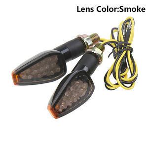 Clignotants de moto 14 LED 12V, lampe ambre lumineuse, clignotants avant et arrière universels pour moto - Product Image 4