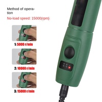 Mini Pulidora Eléctrica Portátil, Lápiz de Pulido, Herramienta para Tallar Madera, Máquina para Pulir Jade, 110V-240V, Tres Velocidades