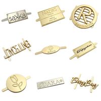 Étiquette de logo en métal pour sac à main, accessoire de sac à main, étiquette de portefeuille, épingle à logo en métal