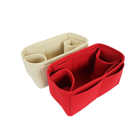 Organisateur de sac en feutre multi-poches avec fermeture éclair pour sac à couches, usage quotidien pour maman, logo personnalisé, OEM, vente en gros, directement de l'usine