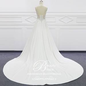 2024 <span class=keywords><strong>da</strong></span> <span class=keywords><strong>sposa</strong></span> di bellezza nuova collezione di lusso elastico satinato speciale Design abito <span class=keywords><strong>da</strong></span> <span class=keywords><strong>sposa</strong></span> abito <span class=keywords><strong>da</strong></span> <span class=keywords><strong>sposa</strong></span> - Product Image 4