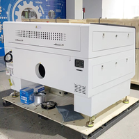 Machine de découpe et de gravure laser CO2 automatique 50W-150W, refroidie par eau, Cypcut CNC, haute précision, acrylique, bois, cuir, tissu, carton