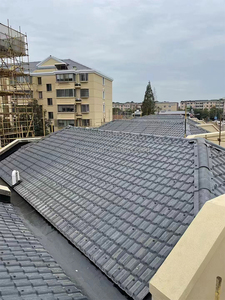 Đầy Màu sắc ASA PVC nhựa mái ngói chống cháy nhựa tổng hợp tráng men ngói cho ngôi nhà và sử dụng ngoài trời - Product Image 2