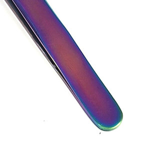 Pinzas para Pestañas en Oferta, MOQ Bajo, de Acero Inoxidable, Antiestáticas, Duraderas, con Agarre Perfecto, Punta Curva Afilada de 10 mm - Product Image 5