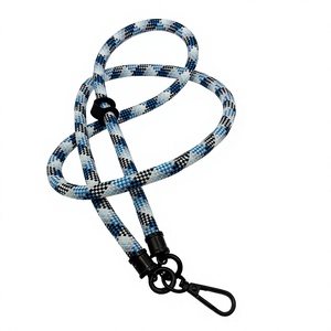 Factory Custom 7mm Outdoor Mobile Phone <b>Lanyard</b> with Crossbody Necklace <b>Polyester</b> Material Phone Strap - Product Image 2