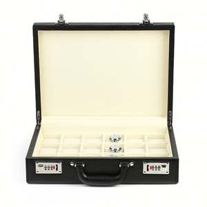 Joyero de cuero WEIMEI con embalaje y almacenamiento de regalo con logotipo personalizado - Product Image 2