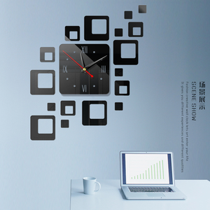 <span class=keywords><strong>Horloge</strong></span> murale 3D <span class=keywords><strong>lumineuse</strong></span> sans cadre en acrylique, <span class=keywords><strong>horloge</strong></span> numérique DIY, autocollants muraux, <span class=keywords><strong>horloge</strong></span> silencieuse pour le salon, <span class=keywords><strong>la</strong></span> chambre à coucher, le bureau, décoration murale - Product Image 6