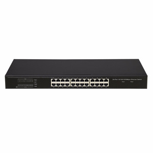 Chuyển đổi mạng Gigabit đầy đủ 24 cổng với công suất <span class=keywords><strong>QoS</strong></span> 56gbps giá đỡ cắm và chạy - Product Image 5