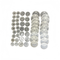 24mm 32mm 42mm 50mm 57mm Bec verseur d'huile en plastique flexible et couvercle en plastique extensible pour boîtes de conserve