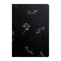 Classeur bureau d'affaires en cuir A4 portefeuille dossier colle reliure papier couverture Padfolio Set avec bloc-notes