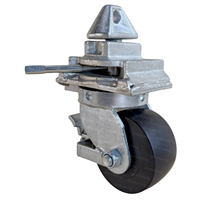Roue pivotante pour conteneur ISO de 6, 8, 10, 12 pouces, roue de conteneur ISO de luxe
