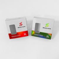 Boîte de couleur brillante personnalisée professionnelle, 2 flacons, boîte en papier de haute qualité avec estampage à chaud métallique, holographique UV pour l'emballage des flacons
