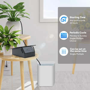 Interruptor de Bomba Automático con Control por Aplicación, Sistema de Riego por Goteo Automático Solar para Jardín Tuya, Wifi - Product Image 4