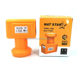 Receptor de Satélite Universal Digital Twin LNB Banda KU, Salida HD 4K, Receptor de Satélite de Plástico - Product Image 2