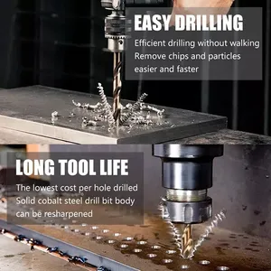 DIN338 Jobber Length Fully Ground Titanium Coated HSS Drill Bit