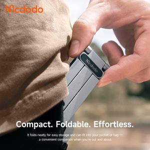 Support de <span class=keywords><strong>téléphone</strong></span> magnétique multi-mode Mcdodo 621, 21N, pliable, pour bureau et portable, <span class=keywords><strong>anneau</strong></span> magnétique universel pour tous les téléphones - Product Image 4