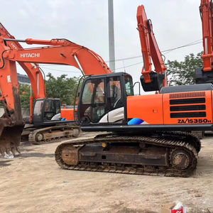 Excavatrice d'occasion importée d'origine du Japon Excavatrice à usage intensif Hitachi ZX350H-5 Excavatrice ZX200-3 ZX200-3G grande pelleteuse à vendre bon marché - Product Image 1
