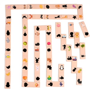 <span class=keywords><strong>Gioco</strong></span> Educativo Montessori per Bambini, 36 Blocchi di Costruzione Colorati in Legno, <span class=keywords><strong>Gioco</strong></span> di Impilamento e Ombre per lo Sviluppo Cognitivo - Product Image 4