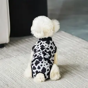 Pet Supplies Custom New Designer Recovery Suit For Dogs Cats After Surgery Professional Pet Recovery Shirt Dog Abdominal