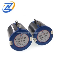 Potentiomètre à enroulement multi-tours WXD4-23 3W 1K 2K2 3K3 4K7 5K6 10K 15K 22K 47K 10 tours