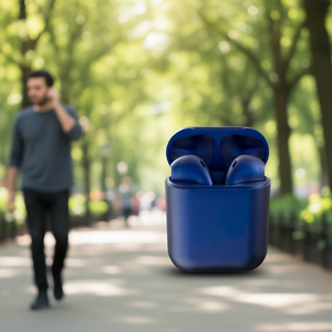 Écouteurs sans fil Myrva TWS bleu royal, intra-auriculaires, avec commandes tactiles, pour une utilisation en extérieur - Product Image 2