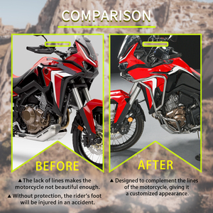 Protezione Motore XXUN, Barra Antiurto per <span class=keywords><strong>Honda</strong></span> CRF1100L 2020-2023, Paraurti Protettivo per Cadute - Product Image 6