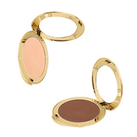 Palette de Poudres Pressées Mate 10 Couleurs Marque Blanche, Fond de Teint Couvrant Maquillage, Anti-Cernes Foncés sans Huile, Léger à Porter