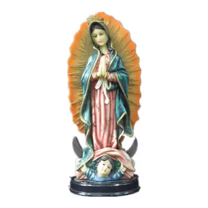 Poly resin Crafts Religiöse Serie Maria Statue für katholische Dekoration