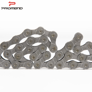 <span class=keywords><strong>Cadena</strong></span> de <span class=keywords><strong>Bicicleta</strong></span> Promend de Alta Gama, 9/<span class=keywords><strong>18</strong></span> <span class=keywords><strong>Velocidades</strong></span>, <span class=keywords><strong>para</strong></span> MTB/Carretera/BMX, Liberación Rápida, Eslabones Grandes de Acero, Color Gris, Segura y Duradera - Product Image 4