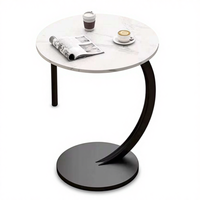 Table d'appoint pour ordinateur portable en bois de noyer, nouvelle arrivée, forme moderne, fonction de superposition, pour chambre à coucher, salon, décoration intérieure