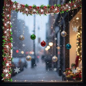Custom PK0002S Plastic <b>Ribbon</b> Strip 9cm X 200cm Reusable Popular Style for Christmas <b>Wedding</b> Decorations - Product Image 2