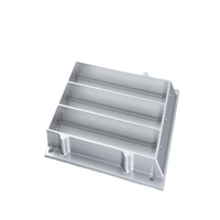 Grille de ventilation en aluminium 6061 forgé sur mesure avec fentes et certification CE pour équipements industriels et de communication