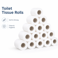 Vente flash - Papier toilette ultra doux 1/2/3/4 plis, 100% pulpe vierge, papier toilette pas cher