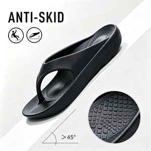 Flip Flops Thong Cushion Sandals Toepost <strong>Slippers</strong> with Arch Support <strong>for</strong> <strong>Women</strong> Comfortable Walking Thong Slip on Indoor Outdoor - Product Image 3