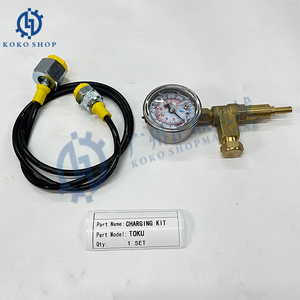 <span class=keywords><strong>TOKU</strong></span> KIT DE VALVE DE CHARGE Kit de dispositif de charge de gaz TNB 41514130K Valve de gaz CP pour marteau brise-roche hydraulique 41514130E 415141 - Product Image 2