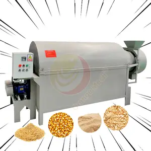 Tamarind Silkworm Cocoon Sawdust Salt Dryer Equipment 5 Ton/h Tea Roasting Dry Processing Machine