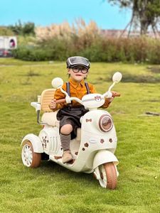 Nuovo Design a <span class=keywords><strong>3</strong></span> ruote moto elettrico per bambini in plastica triciclo elettrico giocattolo a batteria può far pagare le persone - Product Image 3