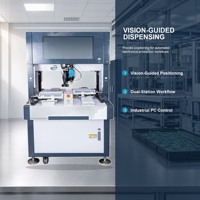 Estación de Atornillado Automático con Control por PC Industrial, Posicionamiento por Visión, Flujo de Trabajo de Doble Estación, Motor Paso a Paso y Rodamiento
